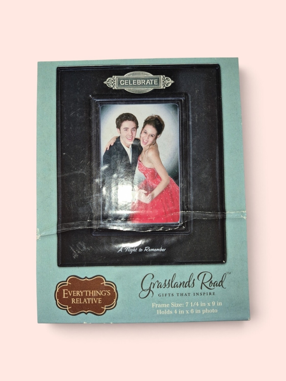 New Celebrate Black Photo Frame - 'A Night to Remember' Grassland Road - Picture 3 of 4